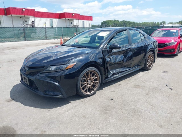 Auction sale of the 2023 Toyota Camry Se Nightshade Edition Hybrid, vin: 4T1T31AK5PU058789, lot number: 45968456