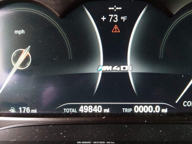 2019 Bmw X3 M40i მანქანა იყიდება აუქციონზე, vin: 5UXTS3C59K0Z05743, აუქციონის ნომერი: 45968487