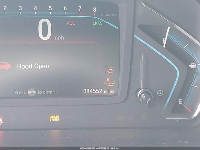 45968539 :رقم المزاد ، 5FNRL6H54LB063142 vin ، 2020 Honda Odyssey Ex مزاد بيع