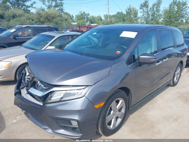 45968539 :رقم المزاد ، 5FNRL6H54LB063142 vin ، 2020 Honda Odyssey Ex مزاد بيع