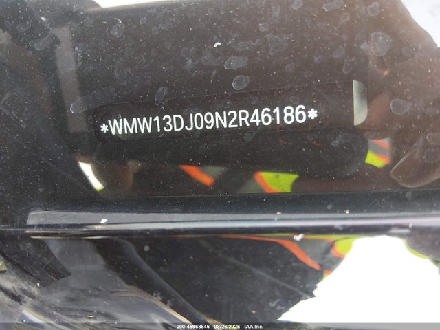 Aukcja sprzedaży 2022 Mini Se Hardtop Cooper, vin: WMW13DJ09N2R46186, numer aukcji: 45968646