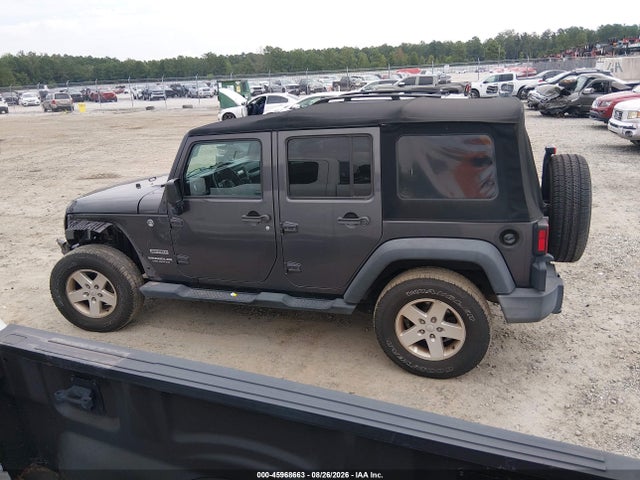 Продаж на аукціоні авто 2017 Jeep Wrangler Unlimited Sport 4x4, vin: 1C4BJWDG1HL567358, номер лоту: 45968663
