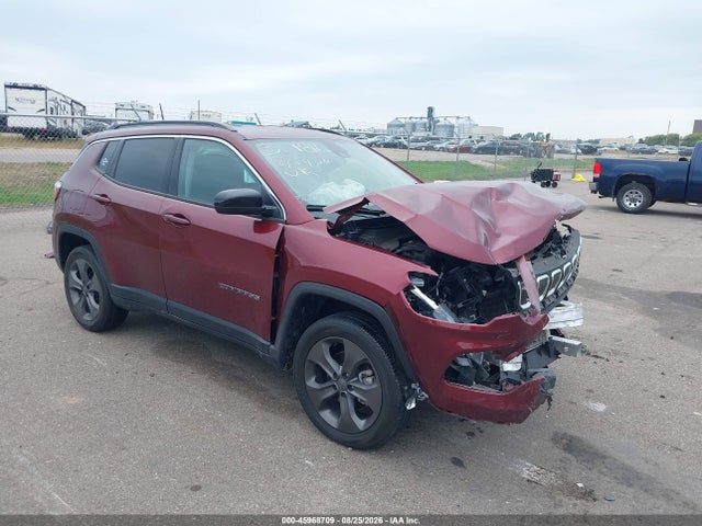 Продажа на аукционе авто 2022 Jeep Compass Latitude Lux 4x4, vin: 3C4NJDFB0NT134083, номер лота: 45968709