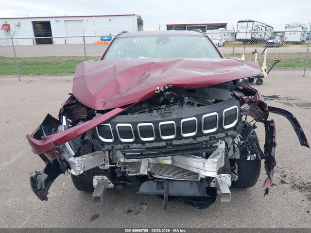 Aukcja sprzedaży 2022 Jeep Compass Latitude Lux 4x4, vin: 3C4NJDFB0NT134083, numer aukcji: 45968709