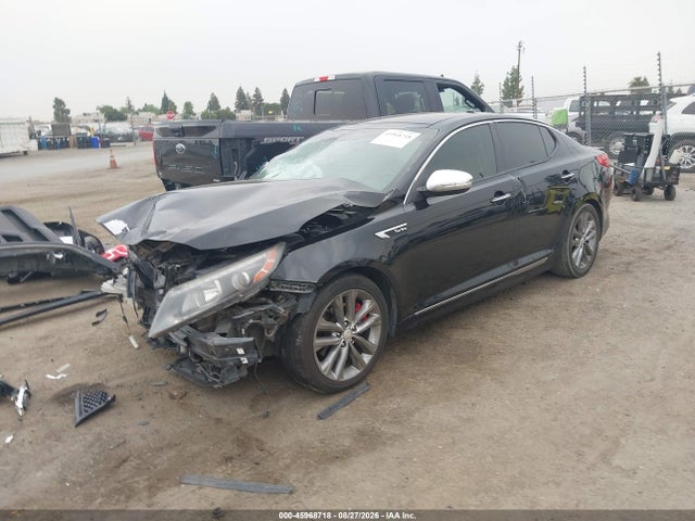 45968718 :رقم المزاد ، 5XXGR4A64EG282454 vin ، 2014 Kia Optima Sxl Turbo مزاد بيع