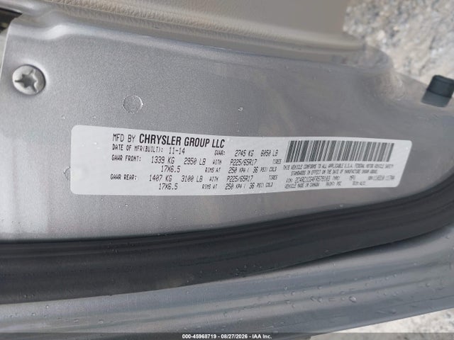 2C4RC1CG4FR579103 Chrysler Town &amp; Country Touring-l