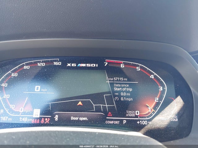 Продаж на аукціоні авто 2020 Bmw X6 M50i, vin: 5UXCY8C06LLE40454, номер лоту: 45968727