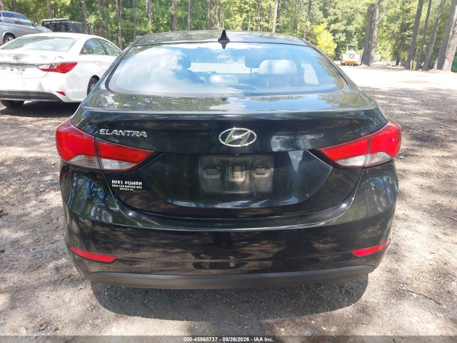 45968737 :رقم المزاد ، KMHDH4AEXFU355394 vin ، 2015 Hyundai Elantra Se مزاد بيع