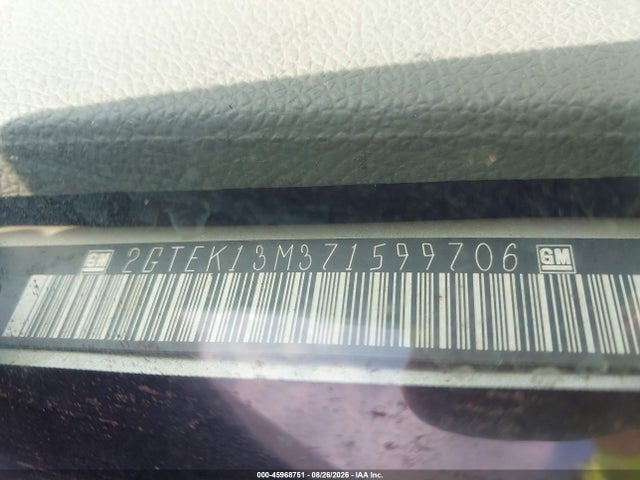2007 Gmc Sierra 1500 Slt მანქანა იყიდება აუქციონზე, vin: 2GTEK13M371599706, აუქციონის ნომერი: 45968751