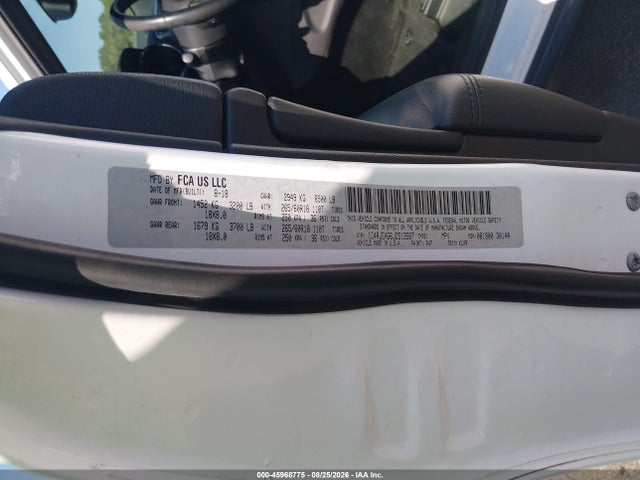 2018 Jeep Grand Cherokee Laredo E 4x2 მანქანა იყიდება აუქციონზე, vin: 1C4RJEAG6JC513587, აუქციონის ნომერი: 45968775