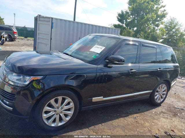 Продажа на аукционе авто 2015 Land Rover Range Rover 3.0l V6 Supercharged Hse, vin: SALGS2VF9FA220251, номер лота: 45968791