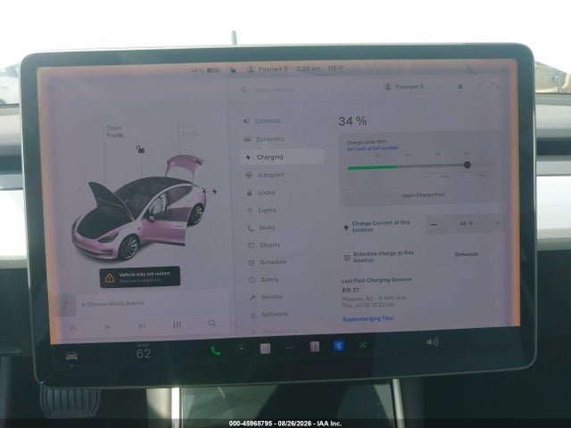Tesla Model 3 Long Range/performance 2019 5YJ3E1EBXKF494757 Image 17