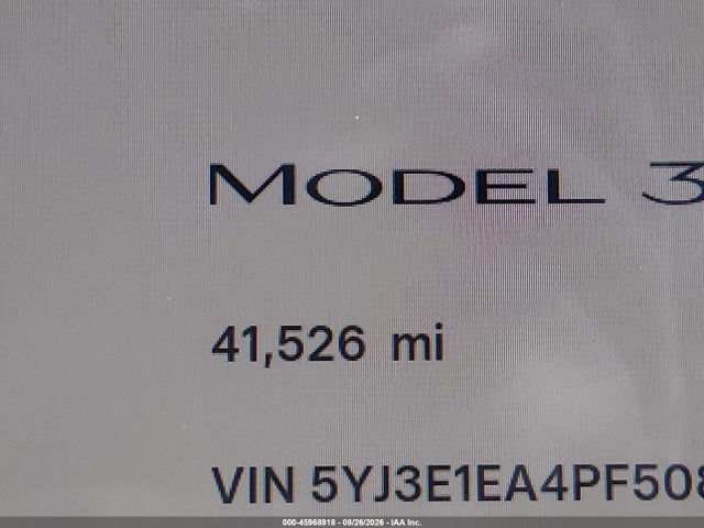 Aukcja sprzedaży 2023 Tesla Model 3 Rear-wheel Drive, vin: 5YJ3E1EA4PF508991, numer aukcji: 45968918