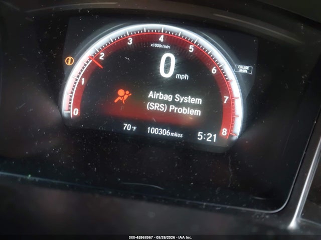 Aukcja sprzedaży 2017 Honda Civic Si, vin: 2HGFC3A54HH754248, numer aukcji: 45968967