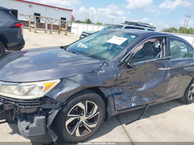 2016 Honda Accord Lx მანქანა იყიდება აუქციონზე, vin: 1HGCR2F33GA052406, აუქციონის ნომერი: 45968987