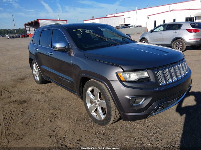 45969002 :رقم المزاد ، 1C4RJFCM0EC537382 vin ، 2014 Jeep Grand Cherokee Overland مزاد بيع