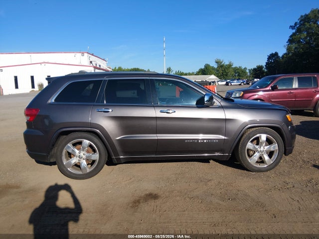 45969002 :رقم المزاد ، 1C4RJFCM0EC537382 vin ، 2014 Jeep Grand Cherokee Overland مزاد بيع
