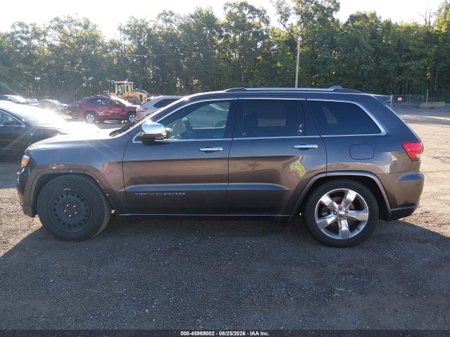 45969002 :رقم المزاد ، 1C4RJFCM0EC537382 vin ، 2014 Jeep Grand Cherokee Overland مزاد بيع