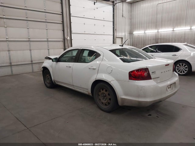 45969023 :رقم المزاد ، 1C3CDZAB4DN722753 vin ، 2013 Dodge Avenger Se مزاد بيع