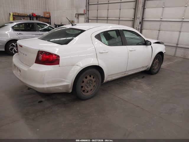 45969023 :رقم المزاد ، 1C3CDZAB4DN722753 vin ، 2013 Dodge Avenger Se مزاد بيع