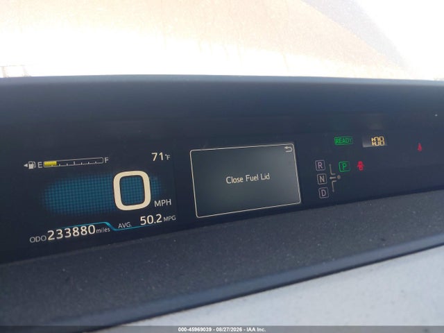 2016 Toyota Prius Two მანქანა იყიდება აუქციონზე, vin: JTDKBRFU5G3507390, აუქციონის ნომერი: 45969039