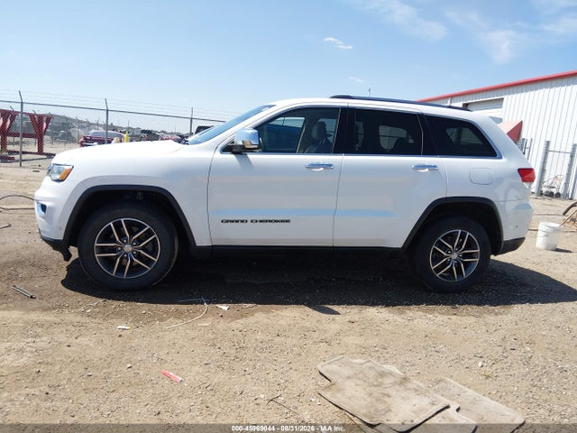 45969044 :رقم المزاد ، 1C4RJFBG2JC149043 vin ، 2018 Jeep Grand Cherokee Limited 4x4 مزاد بيع
