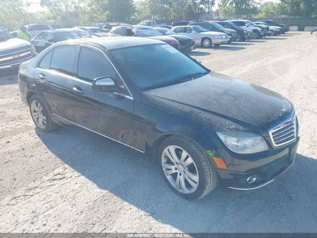 45969067 :رقم المزاد ، WDDGF81X09R058857 vin ، 2009 Mercedes-benz C 300 Luxury 4matic مزاد بيع