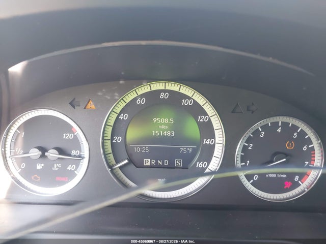 45969067 :رقم المزاد ، WDDGF81X09R058857 vin ، 2009 Mercedes-benz C 300 Luxury 4matic مزاد بيع