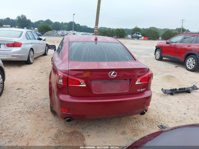 Aukcja sprzedaży 2012 Lexus Is 250, vin: JTHBF5C20C5162251, numer aukcji: 45969069