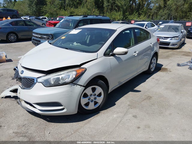 45969092 :رقم المزاد ، KNAFK4A69E5181654 vin ، 2014 Kia Forte Lx مزاد بيع
