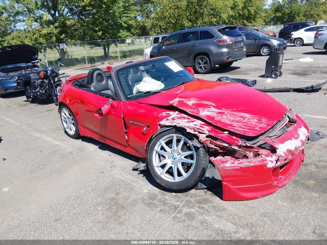 45969136 :رقم المزاد ، JHMAP214X5S004256 vin ، 2005 Honda S2000 مزاد بيع
