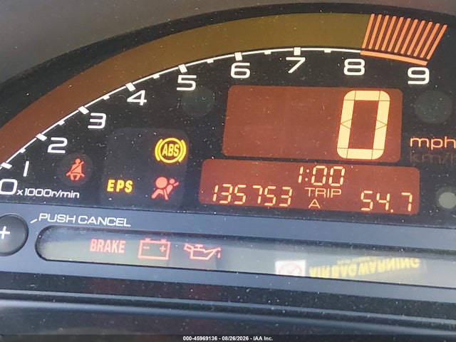 45969136 :رقم المزاد ، JHMAP214X5S004256 vin ، 2005 Honda S2000 مزاد بيع