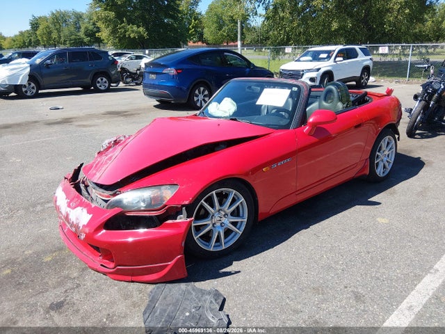 45969136 :رقم المزاد ، JHMAP214X5S004256 vin ، 2005 Honda S2000 مزاد بيع