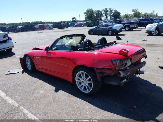 45969136 :رقم المزاد ، JHMAP214X5S004256 vin ، 2005 Honda S2000 مزاد بيع
