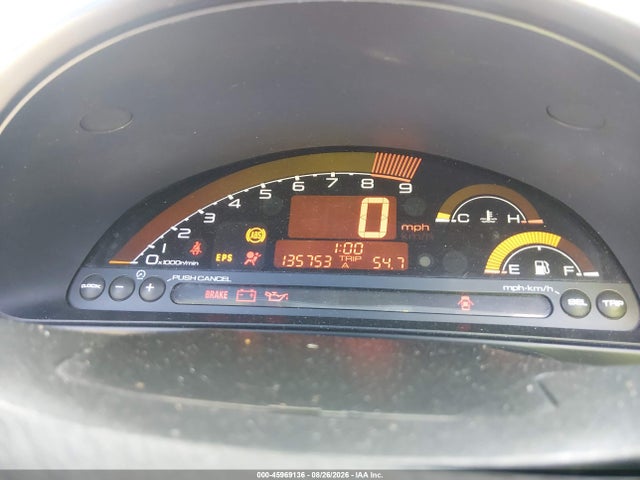 45969136 :رقم المزاد ، JHMAP214X5S004256 vin ، 2005 Honda S2000 مزاد بيع