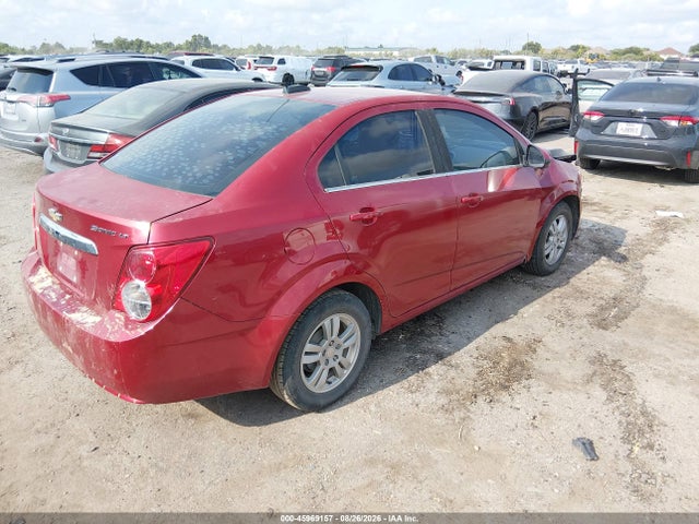 45969157 :رقم المزاد ، 1G1JC5SH5G4163816 vin ، 2016 Chevrolet Sonic Lt Auto مزاد بيع