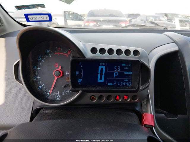 45969157 :رقم المزاد ، 1G1JC5SH5G4163816 vin ، 2016 Chevrolet Sonic Lt Auto مزاد بيع