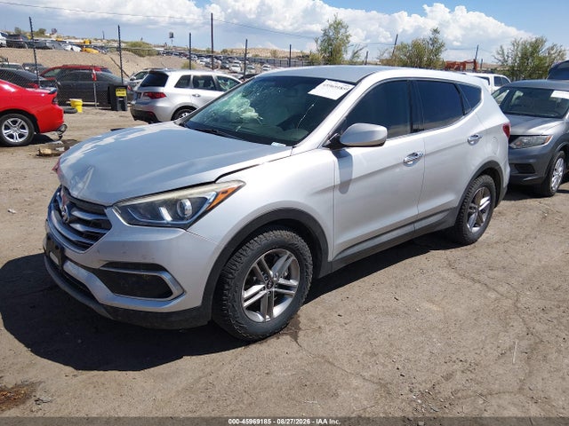 45969185 :رقم المزاد ، 5XYZTDLB1JG560396 vin ، 2018 Hyundai Santa Fe Sport 2.4l مزاد بيع