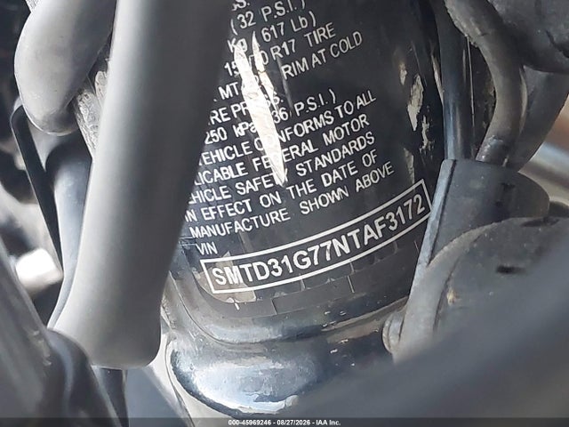 Aukcja sprzedaży 2022 Triumph Motorcycle Street Twin, vin: SMTD31G77NTAF3172, numer aukcji: 45969246