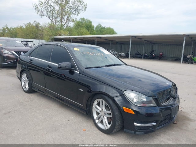 45969259 :رقم المزاد ، WDDGF4HB0CR224384 vin ، 2012 Mercedes-benz C 250 Sport مزاد بيع