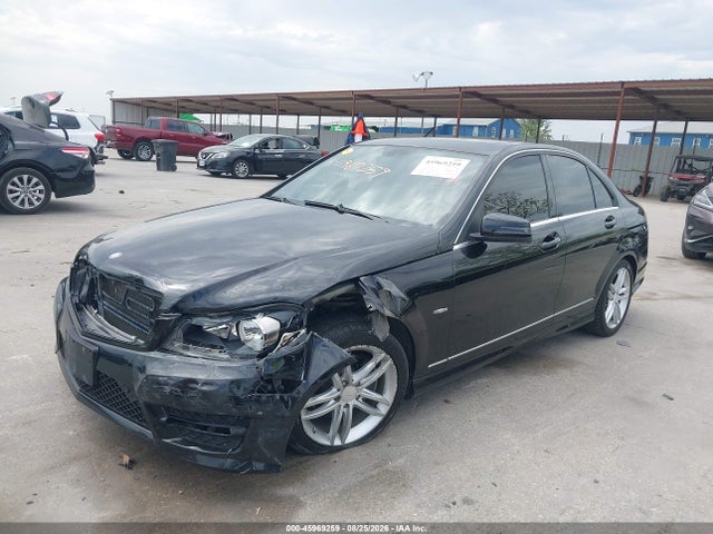 45969259 :رقم المزاد ، WDDGF4HB0CR224384 vin ، 2012 Mercedes-benz C 250 Sport مزاد بيع