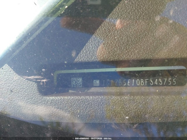 Aukcja sprzedaży 2011 Chevrolet Malibu Ls, vin: 1G1ZB5E10BF343755, numer aukcji: 45969263