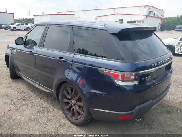 45969287 :رقم المزاد ، SALWR2VF1FA627567 vin ، 2015 Land Rover Range Rover Sport 3.0l V6 Supercharged Hse مزاد بيع