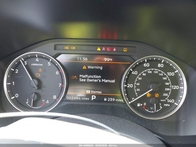 Aukcja sprzedaży 2026 Mitsubishi Outlander Le 2.5 2wd/se 2.5 2wd, vin: JA4J3VABXTZ042596, numer aukcji: 45969293