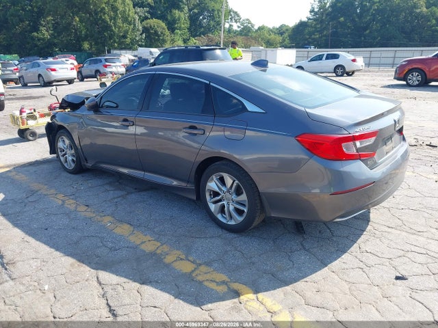2018 Honda Accord Lx მანქანა იყიდება აუქციონზე, vin: 1HGCV1F11JA096903, აუქციონის ნომერი: 45969347