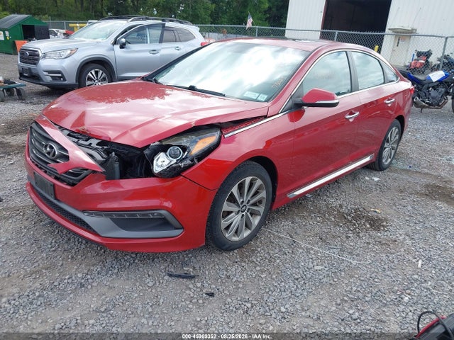 45969352 :رقم المزاد ، 5NPE34AF0HH575639 vin ، 2017 Hyundai Sonata Sport مزاد بيع