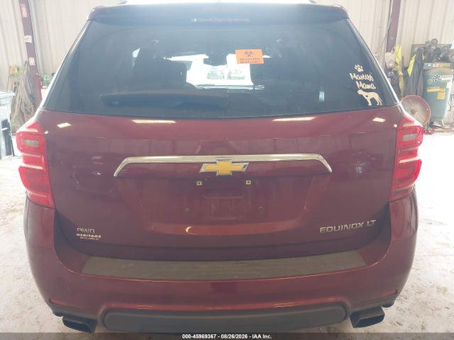 2016 Chevrolet Equinox Lt მანქანა იყიდება აუქციონზე, vin: 2GNFLFE30G6313680, აუქციონის ნომერი: 45969367
