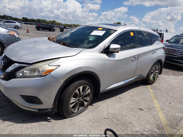 Продаж на аукціоні авто 2016 Nissan Murano Sl, vin: 5N1AZ2MH6GN116978, номер лоту: 45969392
