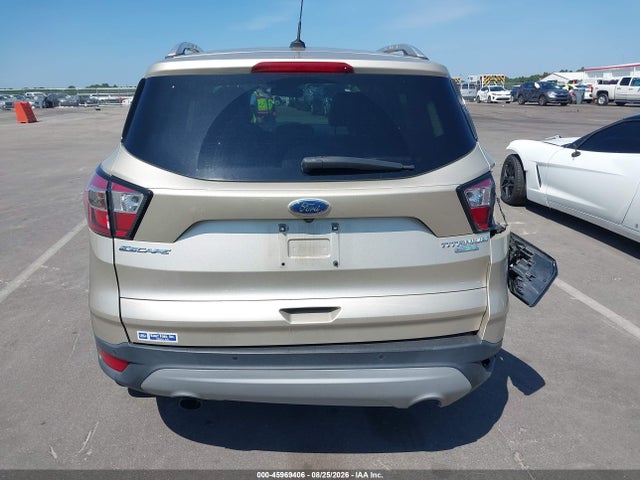 2017 Ford Escape Titanium მანქანა იყიდება აუქციონზე, vin: 1FMCU0JD5HUB73256, აუქციონის ნომერი: 45969406