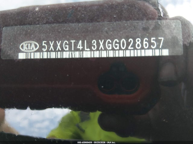 KIA Optima Lx 2016 5XXGT4L3XGG028657 Image 9